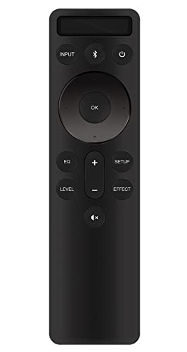 Remote Control Replacement with Backlit Display Compatible with Vizio Soundbar Remote D21-H D51-H D512-H D510-H D20, Works for Vizio 5.1 2.1 Premium Sound Bar Home Theater System M/V/P/S Series