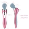 Asopal Personal Handheld Vibrating Massager-Cordless Full Body Massager, Electric Massage Tool for Face Neck Back Shoulder Waist Leg Feet, Portable 5 Mode Vibration Machine for Women Men - Image 6