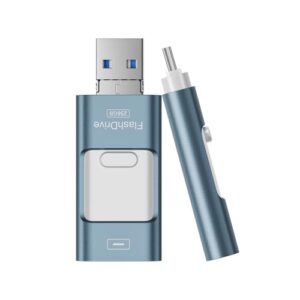 Gulloe 512GB USB Flash Drive Intended for iPhone iPad, Memory Stick Storage for Photos and Videos Backup, Compatible with iPhone iPad Android PC, Plug and Play, No Application Required (Dark Gray)