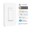 SmartSetup Switch (Matter) Smart Switch, App & Voice Control, Thread, Works with Apple Home, Alexa, Google Home, SmartThings, 100% Privacy, requires Thread Border Router, Neutral Wire Required - Image 2