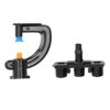 Haofy G Type Refraction Micro Nozzles, 10Pcs Rotating Watering Sprinkler Irrigation Equipment, for Public Green Space, Garden Gardening, Home Gardening and Agricultural Irrigation - Image 6