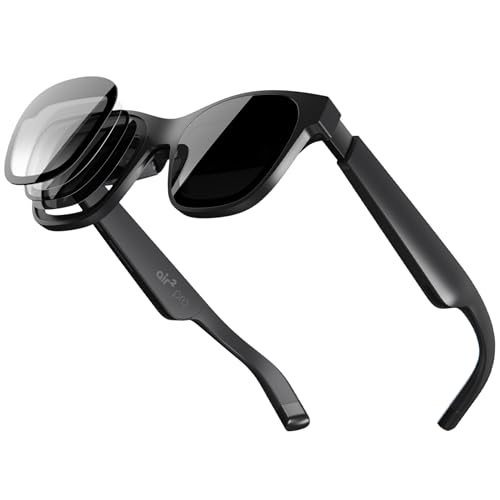 YQJYBD Hy-C8 Pro Multifunctional AI Bluetooth Smart Glasses, Wireless Headphones for Music & Calls, Supports 75 Languages, White