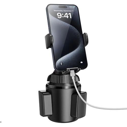 iOttie Easy One Touch 6 Universal Car Mount Dashboard & Windshield Suction Cup Phone Holder for iPhone Samsung, Google, All Smartphones