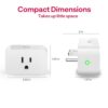 Innr Zigbee Smart Plug, Works with Philips Hue*, Alexa and SmartThings, Zigbee Repeater, Energy Monitoring, 4-Pack - Image 8
