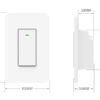 SmartSetup Switch (Matter) Smart Switch, App & Voice Control, Thread, Works with Apple Home, Alexa, Google Home, SmartThings, 100% Privacy, requires Thread Border Router, Neutral Wire Required - Image 3