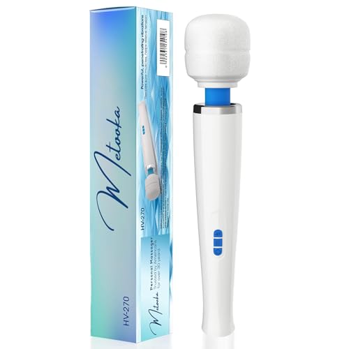 SSKDBFJG Upgraded Mini Massager - Powerful-Quiet-Portable - Multiple speeds and Modes (White)
