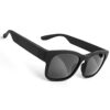 Smart Glasses Bluetooth Sunglasses for Men Wireless Bluetooth Headset IPX4 Waterproof Compatible with Smart Phones Easy to Make Phone Calls and Listen to Music Polarized Lenses