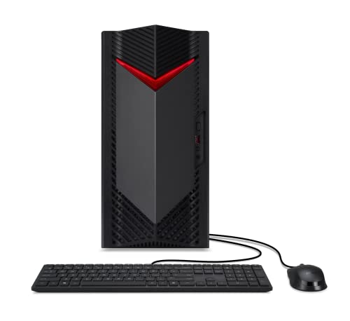 Acer Nitro 70 N70-130-UR13 Gaming Desktop | AMD Ryzen 9 7900 12-Core Processor | NVIDIA GeForce RTX 4070 | 32GB DDR5 4800MHz | 1TB PCIe Gen 4 SSD | Wi-Fi 6E | Windows 11 Home