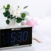 Emerson CKS1507 Smartset Radio Alarm Clock, 1.4" Blue LED Digital Display, USB Charging Port, Brightness Dimmer Controls, Bluetooth Connectivity, Set Alarm to Radio, Music, or Buzzer, Black - Image 10