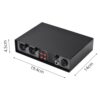 summina 2-in 2-out Mixer Recording Sound Card Computer Recording Audio Interfaces Mixing Console Computer Recording Driver Free DJ Microphone Equipment 48V Phantom Power Supply Audio Mixer - Image 2