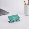 Leicraft Business Card Holder for Desk, Cute Metal Card Organizers and Office Desk Accessories for Men and Women (Black) - Image 3