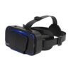 Xiaokeis Virtual Reality VR Headset 3D Glasses, VR Headset Support 4.7-7 Inch Version Virtual Reality Glasses Stereo Headphones 3D Glasses, VR Glasses for TV, Movies, Video Games(Black)