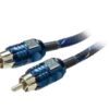 Scosche EFX Delta D6 2-Channel Multi-Core Twisted Pair RCA Interconnect Audio Cables - 2CH OFC Car Stereo Connector Cable - 6 Foot Male to Male - Image 3