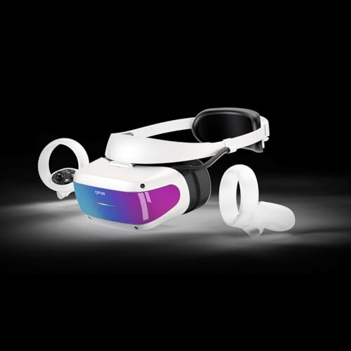 HD Virtual Reality Headset w/Controller/Gamepad,VR Headsets for iPhone/Android,3D VR Glasses for TV, Movies & Video Games-VR Goggles Compatible with iOS, Android Phones
