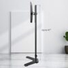 Single Monitor Mount, Extra Long Monitor Stand, 47 inch Pole Black Stand, Monitor Desk Mount, Single Desk Mount Stand, Computer Screen Mount, VESA Computer Desk Mount, Single Monitor Arm Stand - Image 3