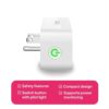 Innr Zigbee Smart Plug, Works with Philips Hue*, Alexa and SmartThings, Zigbee Repeater, Energy Monitoring, 4-Pack - Image 6
