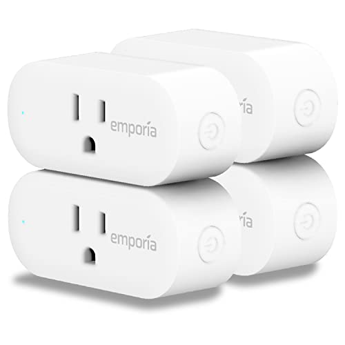 Feit Electric Smart Outdoor Plug, WiFi Waterproof Plug, 2 Grounded Sockets, Works with Alexa and Google Assistant, App Controlled, 15 Amp Indoor/Outdoor 2 Outlet Plug, Black, Plug/WiFi/WP