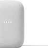 Google Audio Bluetooth Speaker - Wireless Music Streaming, Powerful Sound, Assistant Built-in, Wi-Fi and Bluetooth Connectivity, Smart Home Control, Stereo Pairing (Chalk)