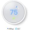Google Nest Thermostat E - Programmable Smart Thermostat for Home T4000ES - 3rd Generation Nest Thermostat (Frosted White)- Compatible with Alexa - Image 3
