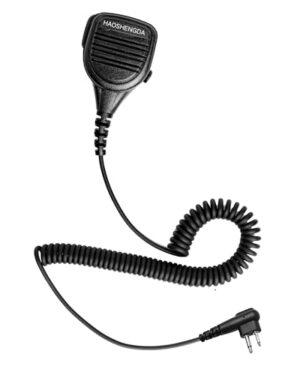Radio Mic with Reinforced Cable Compatibility for Motorola Two Way Radios PMMN4013 PMMN4013A and CLS1410 XTN GTX RDX CP200 PR400 CT250 Radios Speaker Microphone with 3.5mm Audio Jack&Swivel Clip
