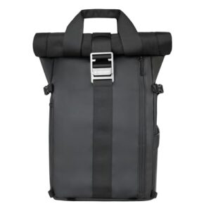 Cwatcun Camera Messenger Bag, Vintage Canvas Camera Bag for Photography with Tripod Holder, Professional DSLR SLR Mirrorless Camera Case, Flap Camera Shoulder Bag Compatible with Canon Nikon Sony, S