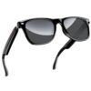 Blackview Smart Glasses, 5.0 Bluetooth Sunglasses with Open Ear Speaker Headphone, Voice Assistant Compatible, Blue Light Blocking Lenses Sunglasses for Men/Women (Sunglass, Black)