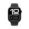 Apple Watch Series 10 [GPS 46mm case] Smartwatch with Jet Black Aluminium Case with Black Sport Band - M/L. Fitness Tracker, ECG App, Always-On Retina Display, Water Resistant - Image 3