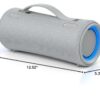 Sony SRS-XG300 X-Series Wireless Portable-Bluetooth Party-Speaker IP67 Waterproof and Dustproof with 25 Hour-Battery and Retractable Handle, Light Gray- New - Image 12