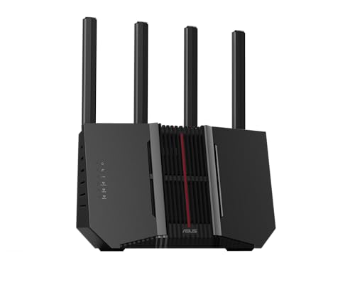 BLIYEE AX3000 WiFi 6 Router, Dual Core Full Gigabit Router, High Speed Port with 5 High-Gain Antennas, Wireless Networking, Long Range Coverage