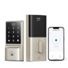 eufy Security Smart Lock C210, Keyless Entry Door Lock for Front Door, Built-in WiFi Deadbolt, No Bridge Required, Easy Installation, Touchscreen Keypad, App Remote Control, 4 AA Batteries, Nickel