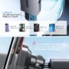 CHGeek Wireless Car Charger, 15W Fast Charging Auto Clamping Car Charger Phone Mount Phone Holder fit for iPhone 16 15 14 13 12 Pro Max 11 XR XS, Samsung Galaxy S24 Ultra S23 S22 S21, S20, S10+, Black - Image 4