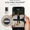 eufy Security Smart Lock C210, Keyless Entry Door Lock for Front Door, Built-in WiFi Deadbolt, No Bridge Required, Easy Installation, Touchscreen Keypad, App Remote Control, 4 AA Batteries, Nickel - Image 6