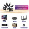 Kado Power Adapter 12V-4A 3A 2.5A 2A 1.25A 1A AC/DC Power Cord 5.5x2.1mm with 8 Tips Made for Sceptre Monitor, Echo Smart Speaker & Display, Webcam, Router, Mini PC, Projector, CCTV, Bluetooth Speaker - Image 7