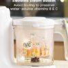 GROWNSY Baby Food Maker with Steam Basket, One Step Baby Food Processor Steamer Puree Blender Grinder Mills Machine, Auto Cooking Grinding and Sterili-zing for Healthy Homemade Baby Food, BPA-Free - Image 3