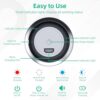 SEVENKA 2 Mini Speakers, 3W Portable Small Speaker with Strap, Water Resistant, Wireless Stereo Pairing, Rechargeable Metal Mini Bluetooth Speakers for Phone, Tablet, PC, Camping, Hiking - Image 3
