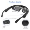 Giikbyte Polarized Bluetooth Sunglasses for Men, Women, Sport Smart Glasses, Built-in Mic & Open Ear Music Speakers, UV Protection Running Baseball Sunglasses, Cycling Glasses - Image 7