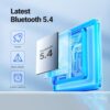 UGREEN Bluetooth 5.4 Aux Car Adapter, [Enhanced Connection & Noise Cancellation], Bluetooth Aux Receiver with Nylon Braided Cable, Plug & Play for Car Music/Hands-Free Calls/Stereo Audio - Image 2