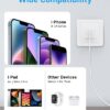 i Phone Charger 10Ft Fast Charging, MFi-Certified, 20W PD Block with 6Ft Cable, Type C Travel Plug & Ligt ning Cord for IP 14/13/12/11, i Pad & More [2 Pack] - Image 7