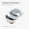 KIWI design Comfort Head Strap Accessories Compatible with Oculus/Meta Quest 2, Elite Strap Replacement for Enhanced Support of VR Headset - Image 7
