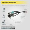 Scosche NDAB Antenna Adapter for Aftermarket Car Stereo Compatible with Select 1987-2012 Nissan and Infiniti Vehicles - Car Radio Antenna Adapter - Car Audio Adapter - See Guide Images for Vehicle Fit - Image 5
