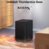 ULTIMEA 5.1 Surround Sound System for TV, Virtual Surround Sound Bar for Smart TV, APP Control, Home Theater Surround Speakers and Subwoofer Adjustable, Peak Power 320W, Poseidon D50 (2025 New Model) - Image 4