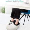 Nekteck Shiatsu Foot Massager Machine with Soothing Heat, Deep Kneading Therapy, Air Compression, Improve Blood Circulation and Foot Wellness,Relax for Home or Office Use(Beige) - Image 5