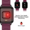 EURANS Smart Watch 41mm, Full Touchscreen Smartwatch, Fitness Tracker with Heart Rate Monitor & Blood Oxygen, IP68 Waterproof Pedometer Watch for Women Men Compatible with iOS & Android Phones - Image 3