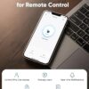 eufy Security Smart Lock C30, Keyless Entry, Built-in WiFi Deadbolt for Front Door, No Bridge Required, Easy Installation, App Remote Control, Auto Lock, Traditional, Black - Image 2