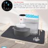 GOYJOY Smart Pet Water Fountain,Filterless Cat Water Fountain No Filter,3.5L/118oz Ultra Silent Cat Fountain,Sewage Separation & Always Fresh Water(with A Quick Dry Pet Mat) - Image 2