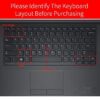 Dell Latitude Keyboard Cover for Dell Latitude E7450 E7470 E5470 E7480 E5450 5480 5490 7490, Dell 3340 E3340 Laptop Silicone Keyboard Skin Keyboard Protector, Gradual Purple (US Layout, with Pointing) - Image 2