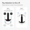 KIWI design Comfort Head Strap Accessories Compatible with Oculus/Meta Quest 2, Elite Strap Replacement for Enhanced Support of VR Headset - Image 6