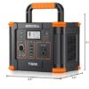 Portable Power Station 300W (Peak 600W), GRECELL 288Wh Solar Generator with 60W USB-C PD Output, 110V Pure Sine Wave AC Outlet Backup Lithium Battery for Outdoors Camping Travel Hunting Home Blackout - Image 10