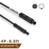 YQMAJIM 4 Pin 6.5 Ft Dash Cam Rear View Backup Camera Reverse Car Recorder Cable Extension Cord (4 pin 6.5ft) - Image 7