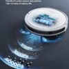 Laresar Clean Robot Vacuum and Mop Combo, 4000Pa Strong Suction, Robotic Vacuum Cleaner with Auto Carpet Boost, Self-Charging, App&Remote&Voice Control, Super-Slim, Ideal for Pet Hair - Image 5